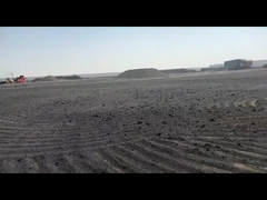 Campo de secagem granular de humato de potássio