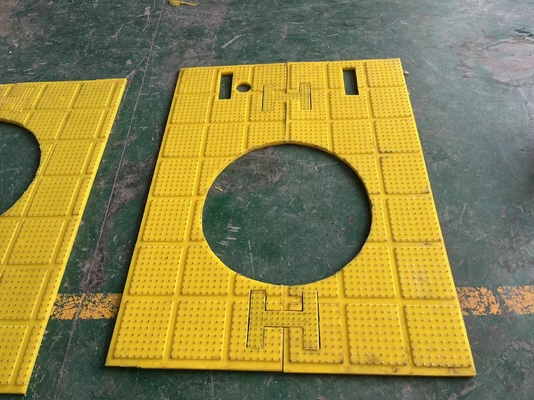 ZP275 ZP375 Anti-derrapante 30mm de plástico anti-derrapante Mat para perfurar mesa giratória