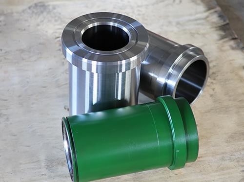 Liner de bomba de lama de revestimento de metal único para perfuração de campos petrolíferos Material especial de aço