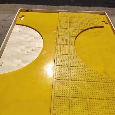 O anti plástico da esteira 30mm do deslizamento ZP375 desliza não Mat For Drilling Rotary Table