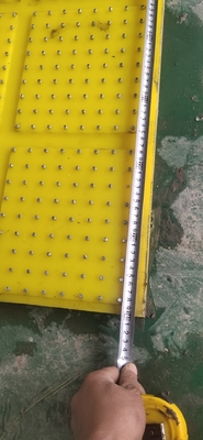 O anti plástico da esteira 30mm do deslizamento ZP375 desliza não Mat For Drilling Rotary Table