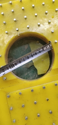 O anti plástico da esteira 30mm do deslizamento ZP375 desliza não Mat For Drilling Rotary Table