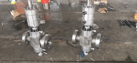 Polegada hidráulica da válvula 2-9/16 da placa da pressão 5000PSI para o equipamento da fonte