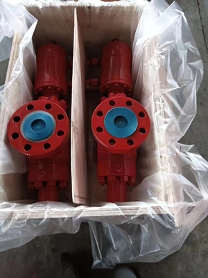 Polegada hidráulica da válvula 2-9/16 da placa da pressão 5000PSI para o equipamento da fonte