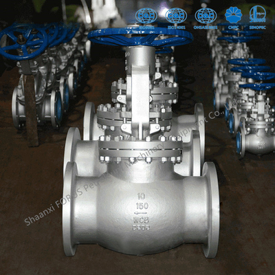 As válvulas de aumentação do globo do aço de molde da haste flangeiam o tamanho 2" dos fins ASME B16.5 a 36" BS1873
