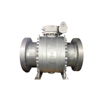 API 6D API 608 Ferro Forjado 3 Peças Trunnion Ball Valve Flange Endes