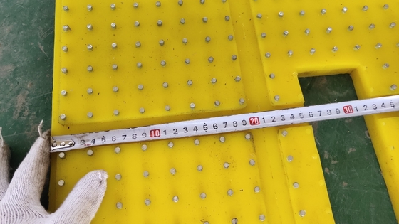 Tabela giratória de PU anti-derrapagem personalizada 30mm ZP275 para perfuração