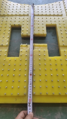 ZP275 ZP375 Anti-derrapante 30mm de plástico anti-derrapante Mat para perfurar mesa giratória