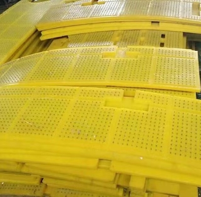 Materiais de PU Anti Skid Mat 30mm ZP375 para tabela rotativa de perfuração