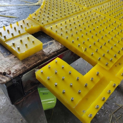 ZP275 Tapete antiderrapante Material de tapete de mesa rotativo PU para plataforma de perfuração