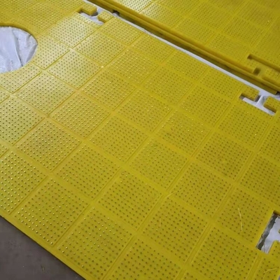 ZP275 Tabela giratória Antiderrapante Mate amarelo PU Aplicar para perfuração de campos petrolíferos