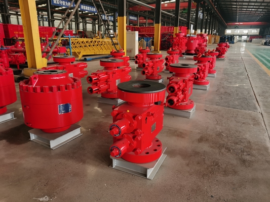 Manual Duplo Ram BOP Pressão 5000PSI 7-1/16" Prevenção de Explosão de Perfuração de Campo de Petróleo