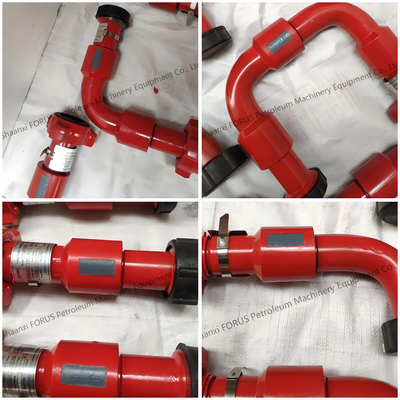 1 polegada 10 Tipo articulação giratória API 16C Pressão de trabalho 5000 PSI Para perfuração de campos petrolíferos