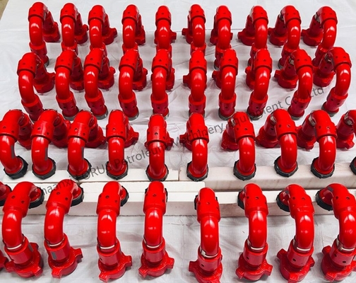 Perfuração de petróleo 2 polegadas 10 tipo articulação giratória com API 16C padrão e 5000 PSI pressão de trabalho