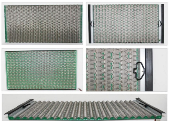 Ecrã de alta filtrabilidade PMD Tipo de onda de campo petrolífero de perfuração Shale Shaker Mesh