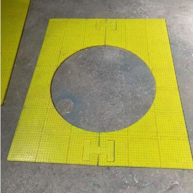 Tabela giratória Anti-derrapagem Material PU Usando na plataforma de perfuração