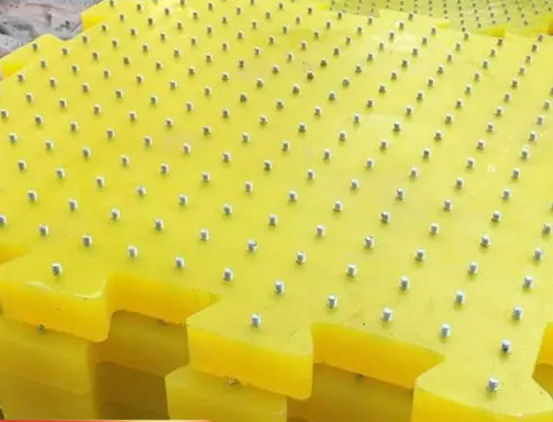 Tabela giratória Anti-derrapante Mate resistente ao desgaste para plataforma de perfuração de campos de petróleo Material poliuretano