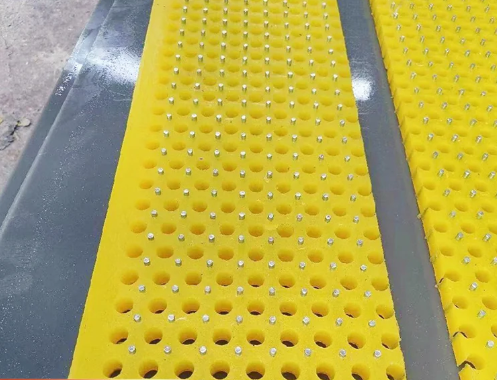 Tabela giratória Anti-derrapante Mate resistente ao desgaste para plataforma de perfuração de campos de petróleo Material poliuretano