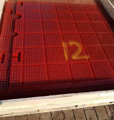 Prova de óleo da esteira do deslizamento da tabela Rotaty anti para material do poliuretano da plataforma de perfuração do campo petrolífero