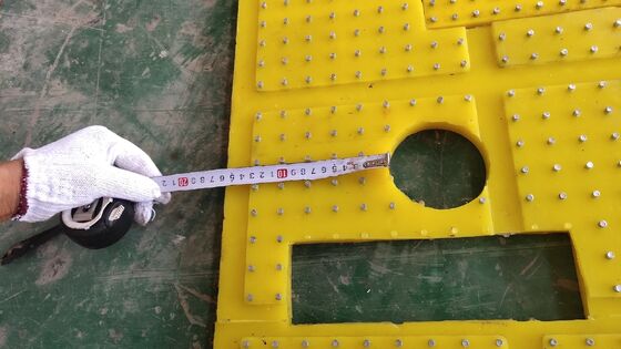 Espessura do poliuretano 30mm da entrega no prazo da esteira do deslizamento da tabela giratória anti