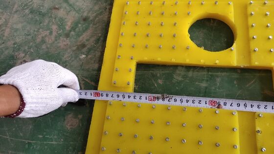 Espessura do poliuretano 30mm da entrega no prazo da esteira do deslizamento da tabela giratória anti