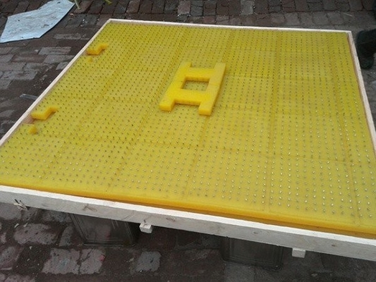 83" amarelo X74” Mat Oil Drilling Industrial antiderrapagem