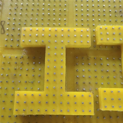 83" amarelo X74” Mat Oil Drilling Industrial antiderrapagem