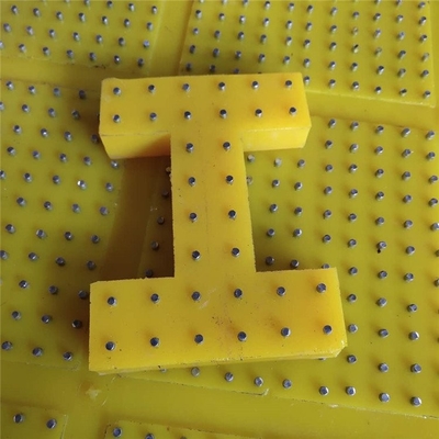 43" peças de borracha de Mat Polyurethane For Drilling Plantform do anti patim