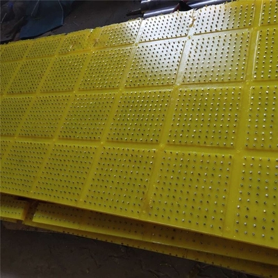 43" peças de borracha de Mat Polyurethane For Drilling Plantform do anti patim