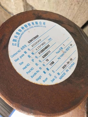 Aço de liga especial AISI4145H da barra contínua OD 4" a 15"